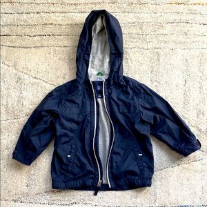 Navy Blue Gap Windbreaker Jacket